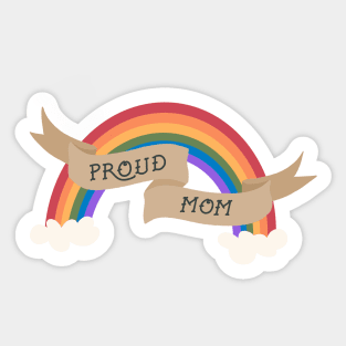 Proud Mom Sticker